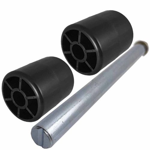 2pk deck roller with shaft - roller,