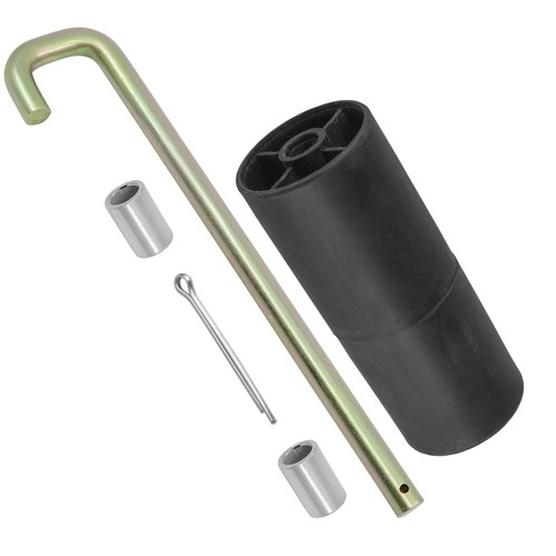 Deck roller pin spacer - deck, w/pin